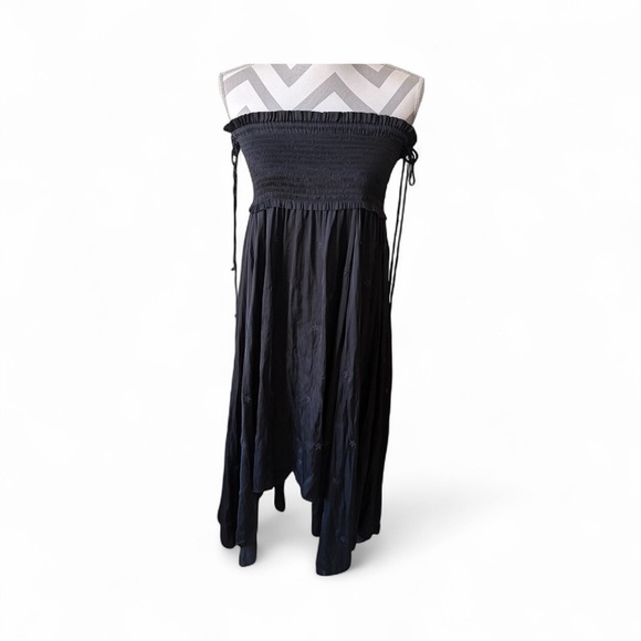 Womens Ulla Johnson Black Midi Dress – Size 6 - Picture 1 of 6